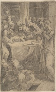Kristi omskjæring, ca 1542-46. av Andrea Schiavone