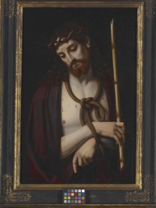 Ecce Homo (olje på tre) av Andrea Solario