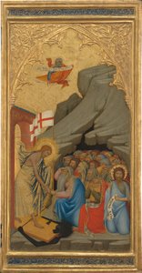 Scener fra Passion of Christ: The Descent into Limbo [høyre panel]