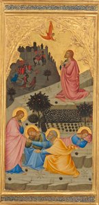 The Agony in the Garden, ca. 1380 (eggtempera og bladgull på trepanel)