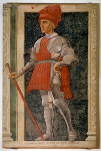 Portrett av Farinata degli Uberti, italiensk aristokrat og militærleder (fersk