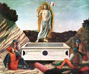 The Resurrection, midten av 1400-tallet, 1930. av Andrea del Castagno