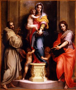 Madonna of the Harpies av Andrea del Sarto