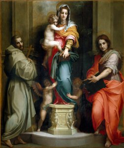 Madonna of the Harpies av Andrea del Sarto
