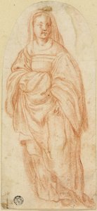 Stående kvinne av Andrea del Sarto