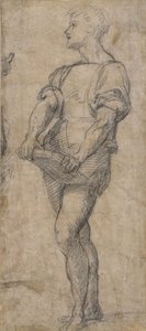 Stående ungdom som holder en bok, ca 1515 av Andrea del Sarto