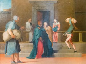 Besøket, etter 1524 av Andrea del Sarto