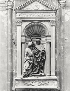 Incredulation of St. Thomas av Andrea del Verrocchio
