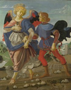 Tobias og engelen, ca 1470-1475.