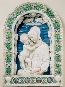Madonna of the Architects: verk av Andrea della Robbia