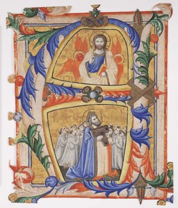 Kristus viste seg for David og en gruppe kamaldolsiske munker, 1390-1410