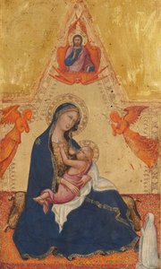 Madonna of Ydmykhet, The Blessing Christ, Two Angels, and a Donor [forsiden]