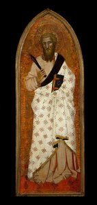 St. Bartolomeus, ca. 1360-65 (tempera og bladgull på trepanel)