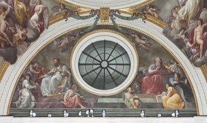 Saint Augustine og Saint Hieronymus, 1792-95 av Andrea the Elder Appiani