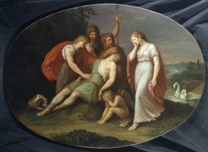 Adonis død av Andrea the Elder Appiani