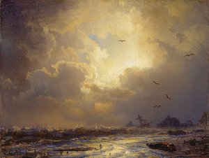 Etter stormen. 1853