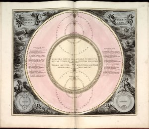 23. De kristnes stjernehimmel er bak ham av Andreas Cellarius