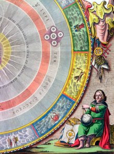Nicolaus Copernicus , polsk astronom, 1660-1661 av Andreas Cellarius
