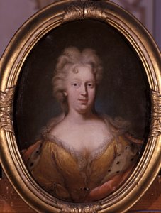 Portrett av Friederike Elisabeth av Saxe-Marksuhl