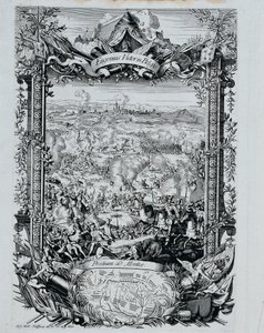 Seieren til prins Eugene Franz av Savoy i Belgia av Andreas Matthias Wolffgang