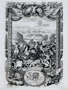 Seieren til prins Eugene av Savoy i Italia av Andreas Matthias Wolffgang
