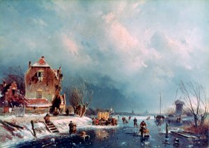Frossen elv, 1787-1870