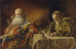 Et påbud er skrevet, 1890 av Andrei Andreevich Karelin