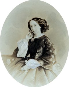 Keiserinne Maria Alexandrovna av Russland, sent på 1850-tallet.