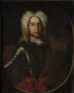 Portrett av prins Ivan Aleksijevitsj Golitsyn 1658-1729, 1728 av Andrei Matveyevich Matveyev