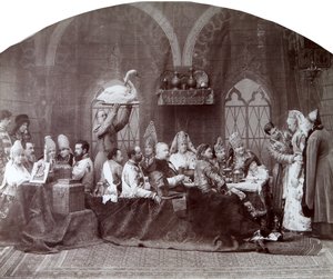 Boyars noblemans bryllup, Russland, c1883-c1884