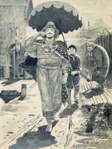 Churila Plionkovich, 1895 av Andrei Petrovich Ryabushkin