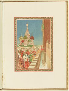 Program for operaen Et liv for tsaren av M. Glinka, 1896.