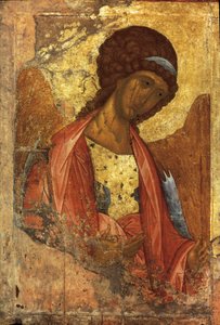Erkeengelen Michael (russisk ikon), av Andrei Rublev eller Andrej Rubljov (1360-1430), malt mellom 1410 og 1420 (maleri på tre)