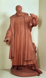 Galileo Galilei (1564–1642) ca. 1630 (terrakotta) av Andreus Boni
