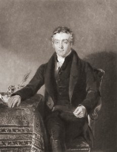 Thomas Chalmers. Portrett. (skrive ut) av Andrew (after) Geddes