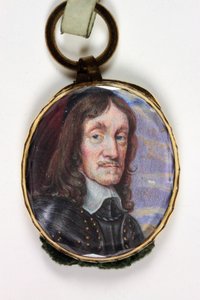 John Holles, 2. jarl av Clare (akvarell på elfenben) av Andrew (after) Plimer