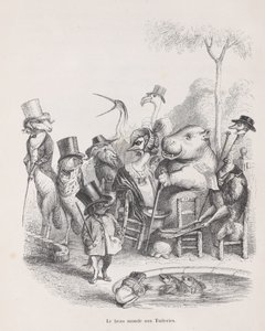 Tuilerienes vakre verden fra scener fra det private og offentlige liv til..., ca. 1837-47.