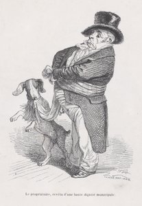Innehaveren fra scener fra dyrenes private og offentlige liv, ca. 1837-47.