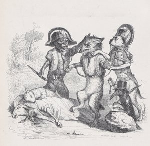 Forfatteren av dette angrepet er en delikat liten ulv fra Scenes from the Private an..., ca. 1837-47.