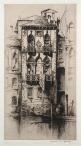 Contanni-palasset, Venezia av Andrew F. Affleck