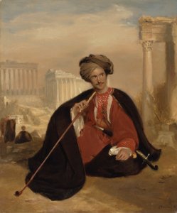 Charles Lenox Cumming-Bruce i tyrkisk kjole