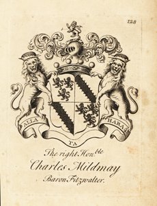 Våpenskjold til høyre ærede Charles Mildmay av Andrew Johnston