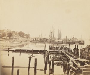 City Point, Virginia, ca. 1861-1865 (albumtrykk)