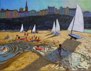 Tenby Regatta ,2017 av Andrew Macara