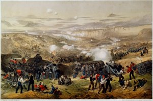 Slaget ved Inkerman 5. november 1854, 1855. av Andrew Maclure