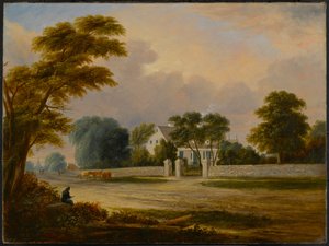 Bergens husmannsplass, 1830-årene av Andrew Richardson
