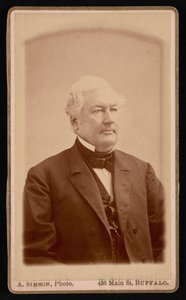 Portrett av Millard Fillmore 1800-1874, før 1874. av Andrew Simson