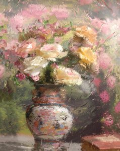 Blomster på regnværsdager av Andrey Morozov