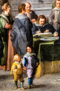 Krankenpflege, um 1640 von Andries van & Wael Cornelis de (1592-1667) Eertvelt