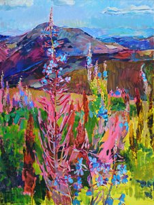 Fargerike fjellblomster av Andrii Kutsachenko